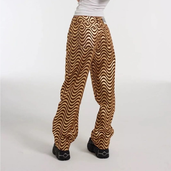 The Ragged Priest Women's Wave Jean Gold & Brown - Picture 3 of 15